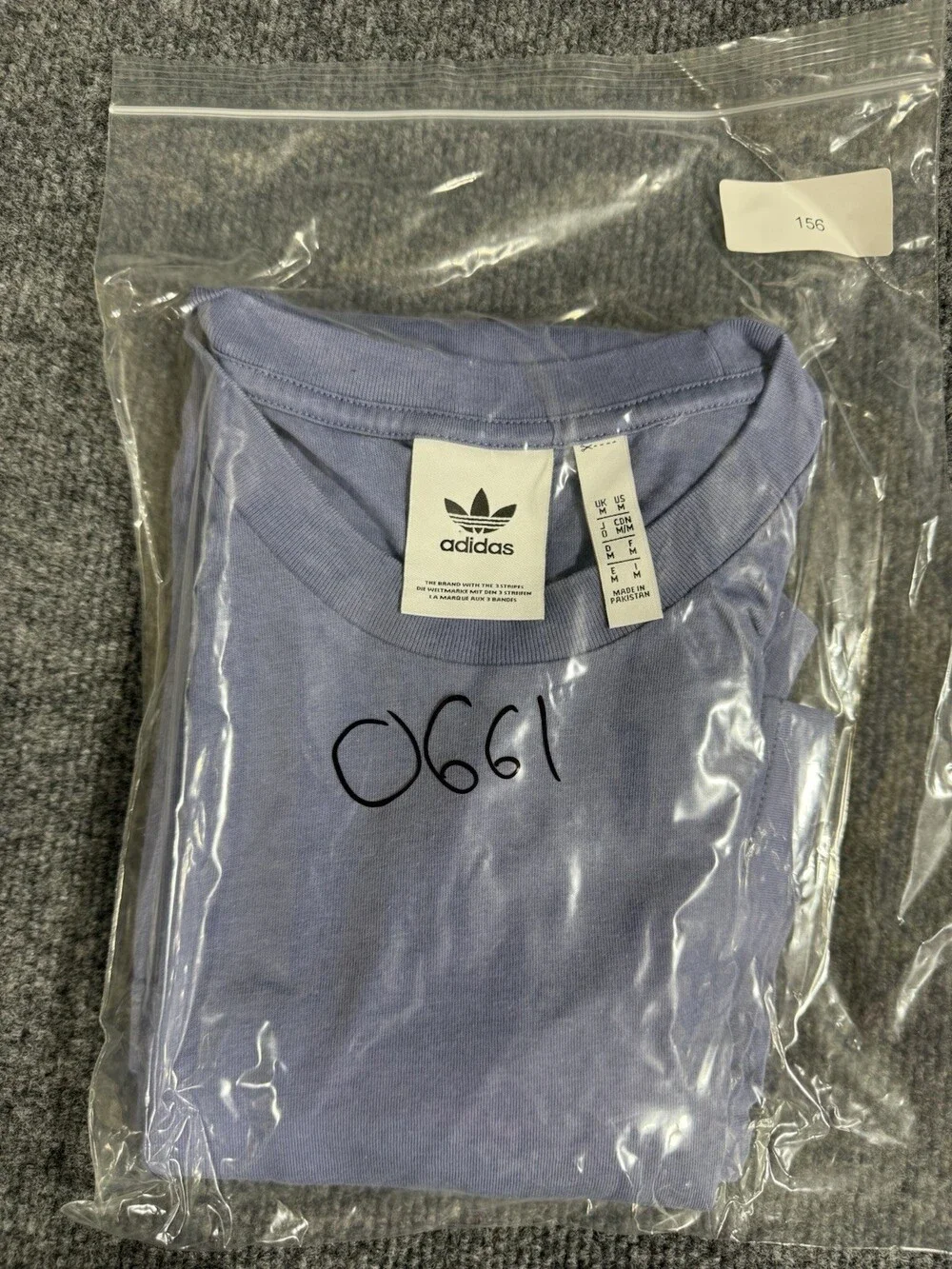 Adidas Originals Trefoil Logo T Shirt Blue Mens Medium Short Sleeve Cotton Tee